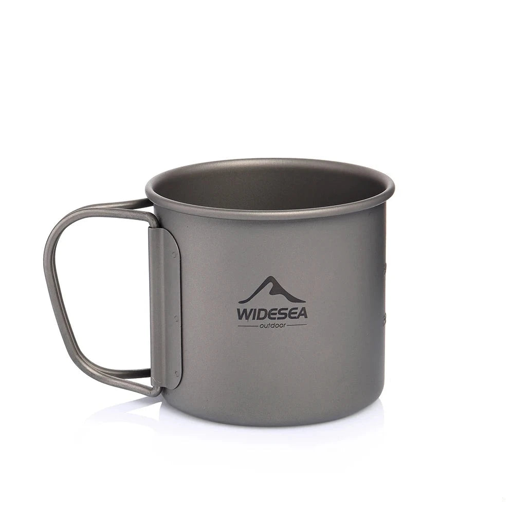 Widesea Camping Mug Titanium Cup