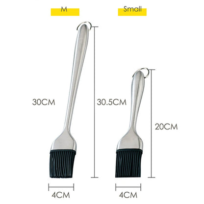 Stainless Steel Handle Bast Brush