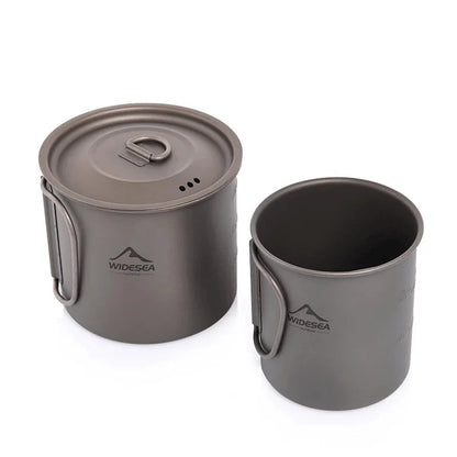 Widesea Camping Mug Titanium Cup