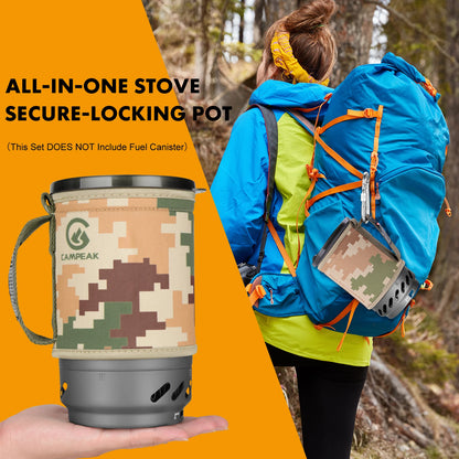 Portable Propane Camp Stove System